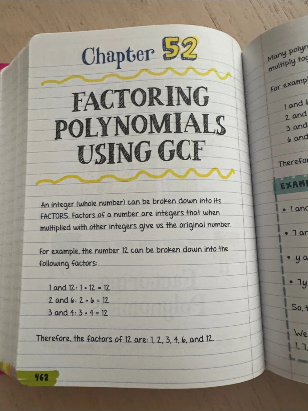 Everything You Need to Ace Pre-Algebra & Algebra 1 Notebook - Pink